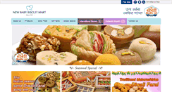 Desktop Screenshot of newbabybiscuitmart.com